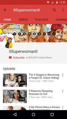 YouTube для Андроид